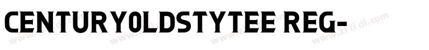 Century0ldStyTEE Reg字体转换